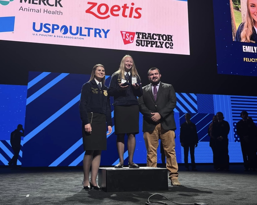 Porter earns national FFA recognition
