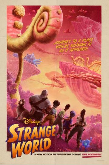 Strange World showing at Solomon Valley Cinema through Dec. 8