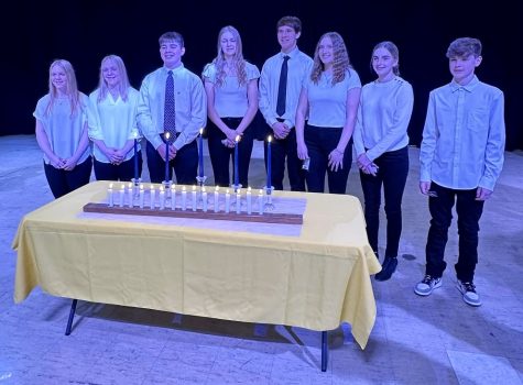 New National Honor Society members inducted