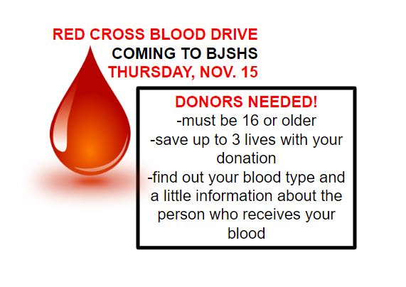 Beloit High blood donors needed