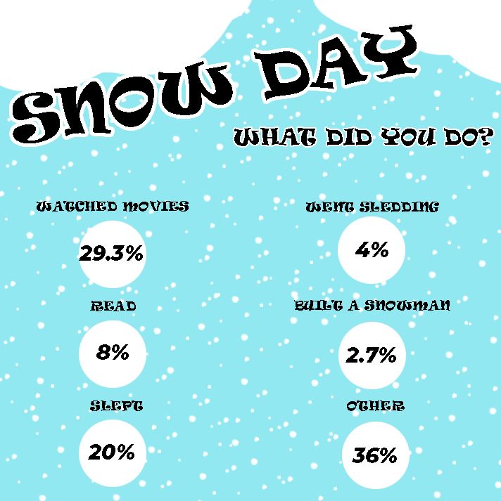 How did BHS students spend their snow day?