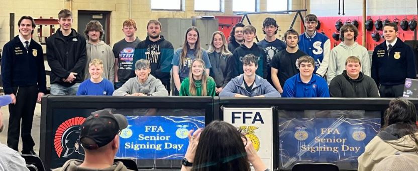 FFA holds signing day for seniors