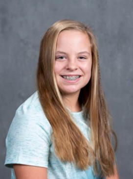 Treaster named Beloit Junior High Student of the Month for September