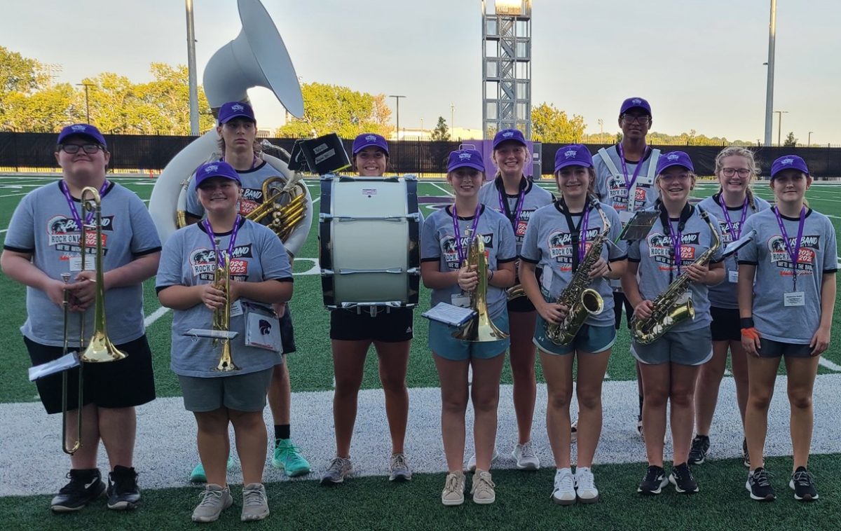 BHS students perform at Kansas State football game