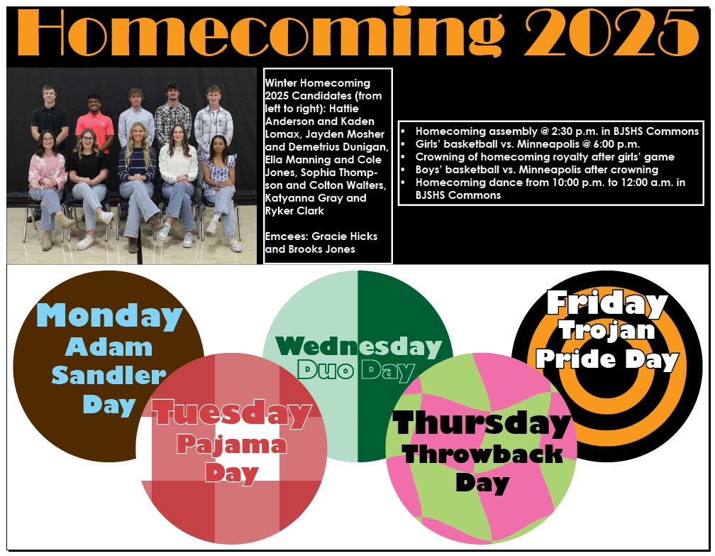 2025 Winter Homecoming Details