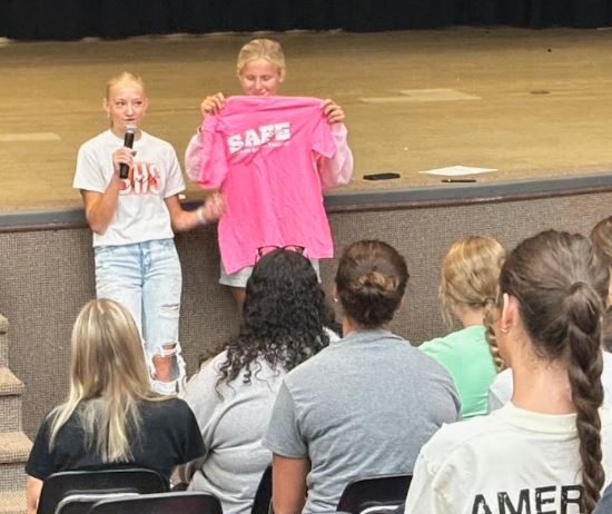 Meet Scarlett Ludwig, a leader in Beloit High's SAFE program