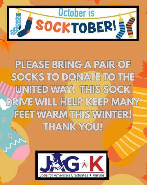 JAG-K hosting Socktober campaign