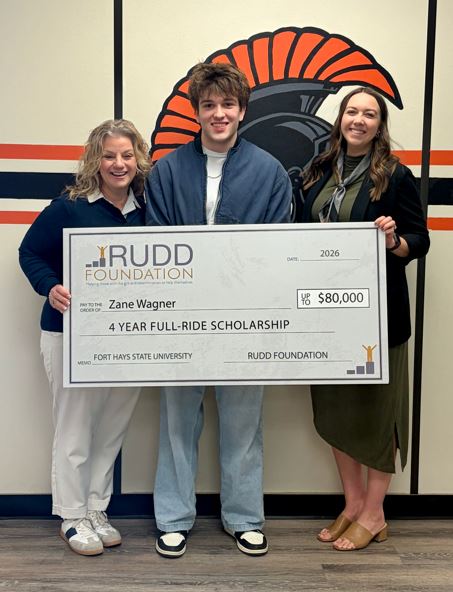 Wagner earns full-ride Rudd Scholarship